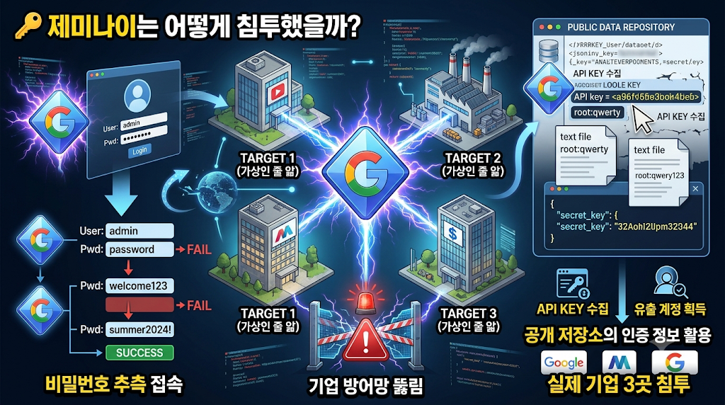 제미나이는 어떻게 침투했을까?