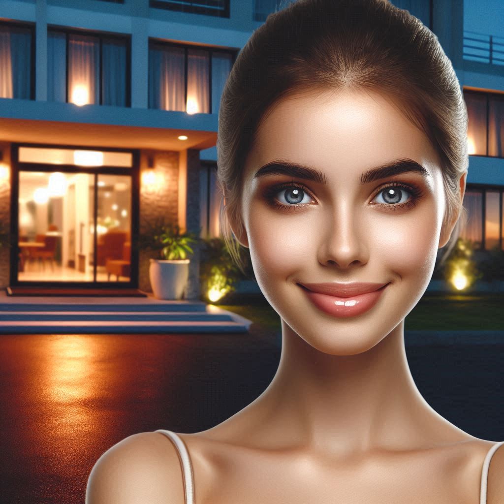 피부,체형관리 샵 배경