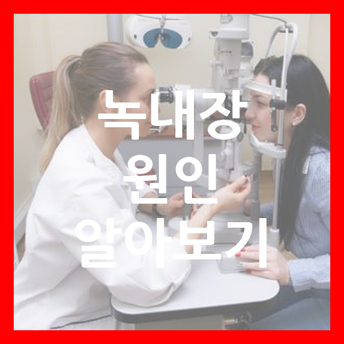 녹내장 원인 알아보기