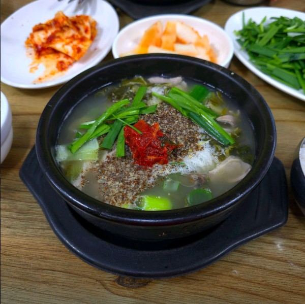 설천순대국밥 메뉴 이미지