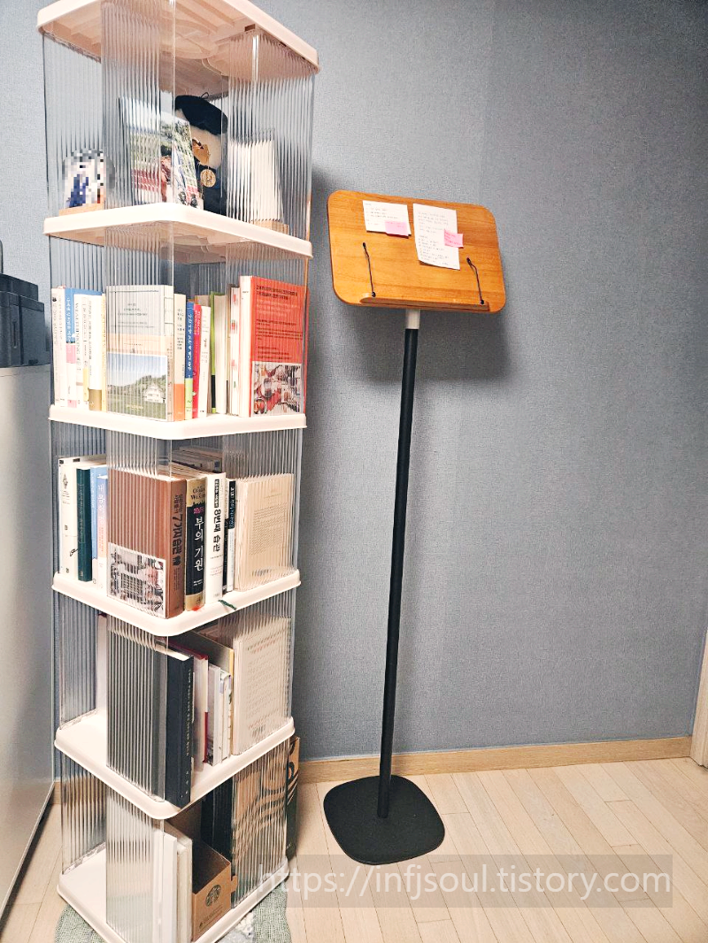 책이 눈에 보이고 손에 닿으니 독서 리듬이 최적화됩니다