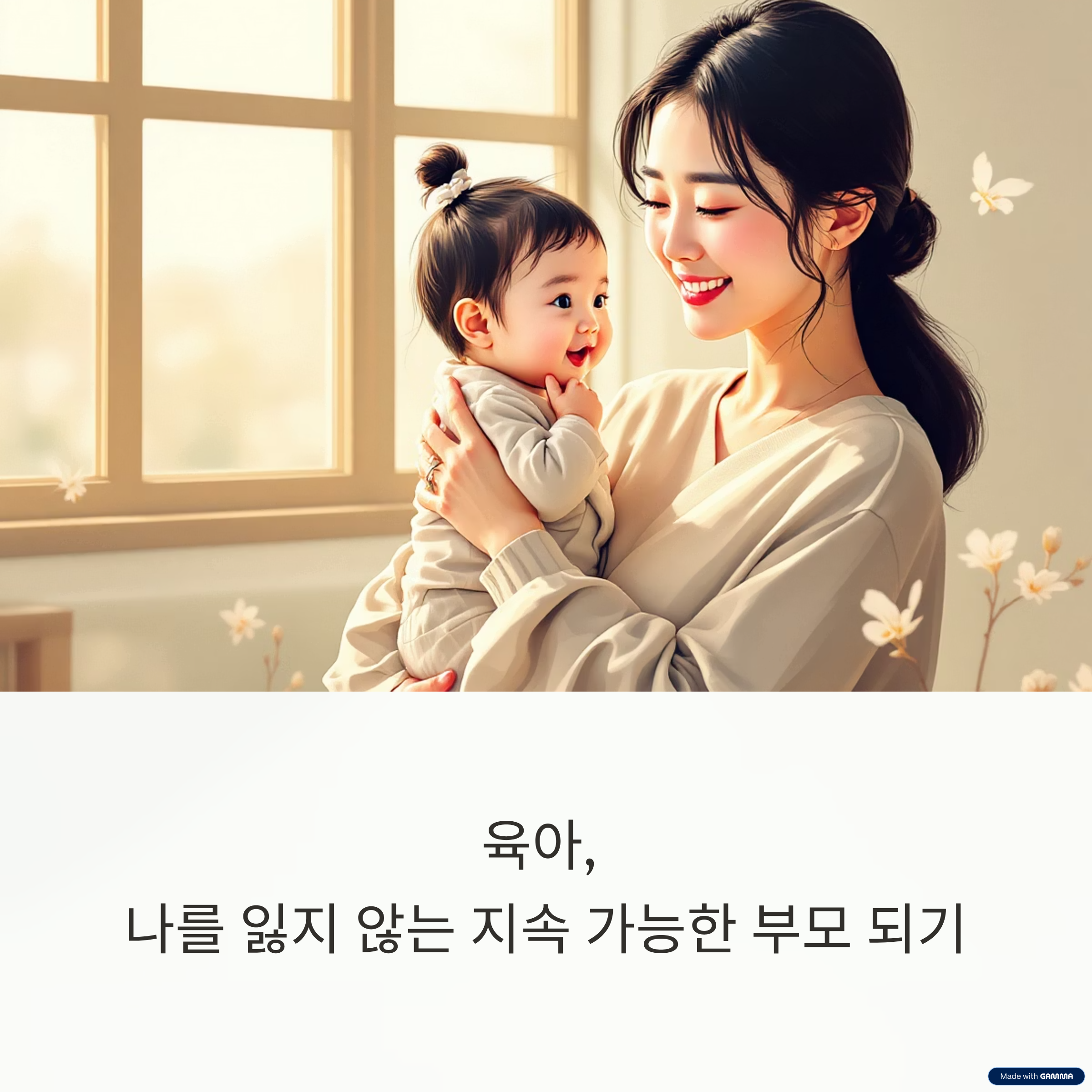 육아 중 나를 잃지 않는 방법