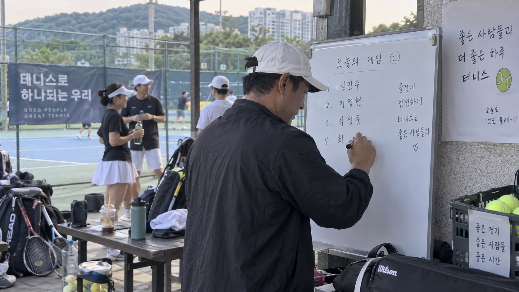 처음 급수를 정해야 하는데 기준이 없을 때 장면
