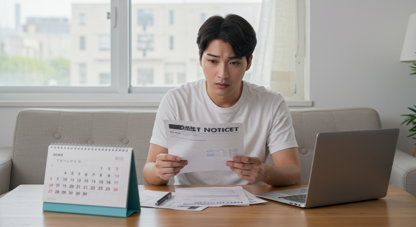 채권추심, 압류, 독촉장