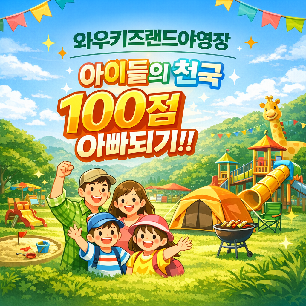 와우키즈랜드야영장