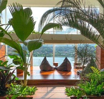 라온숨 카페, 키즈존과 노키즈존 층 구분하여 운영중이라 쾌적하다