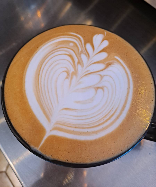 라떼아트 로제타 두번째