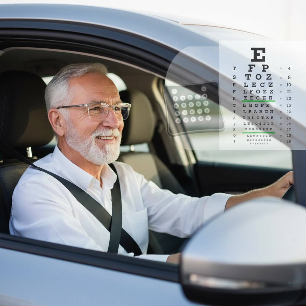 고령 운전자 사고 예뱅 노화 시력 개선 강화 운동 건강