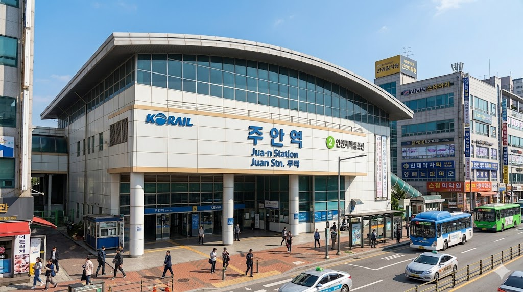 주안역 급행 전철 출발 시각 정보