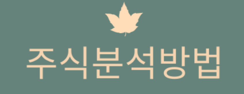 주식 분석 방법 완전 정리