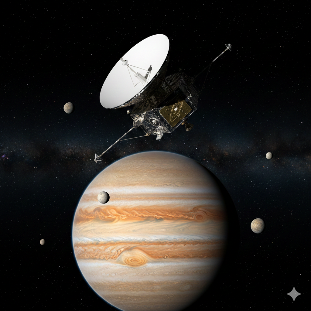 파이어니어 10호, 목성에 접근