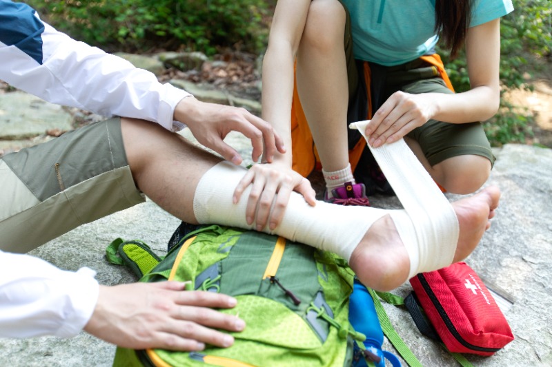 골절/화상/출혈/감전) 응급처치법