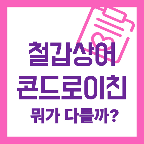 철갑상어 콘드로이친 관련 사진 1