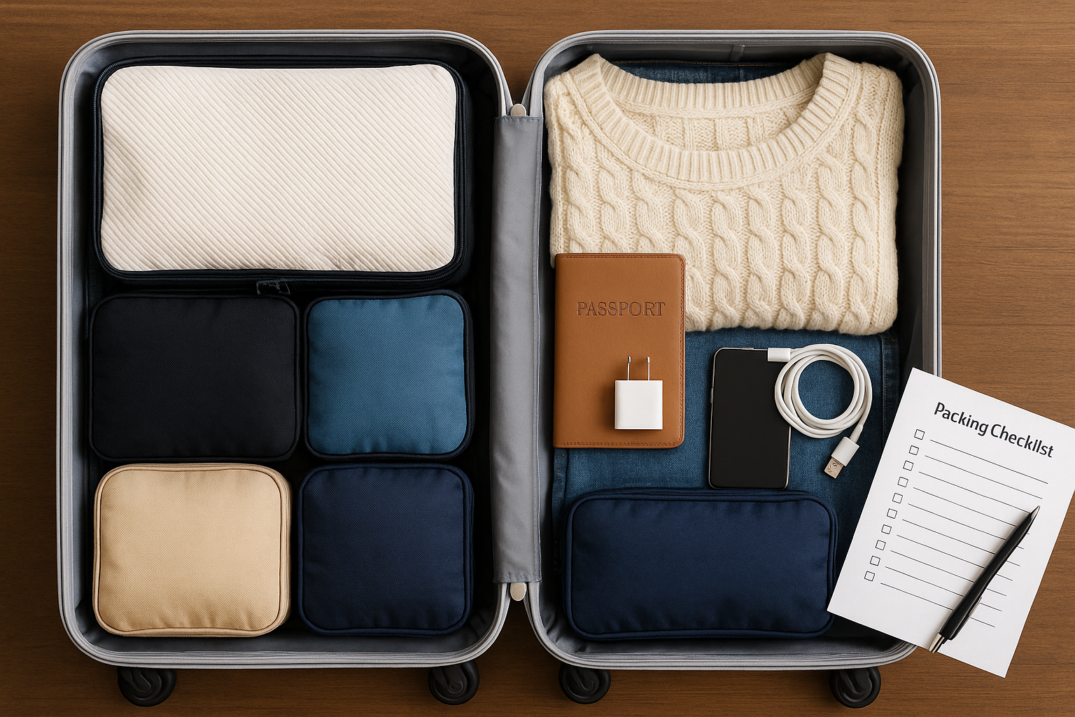 여행 짐 싸는 법- 스마트한 팩킹 전략 총정리