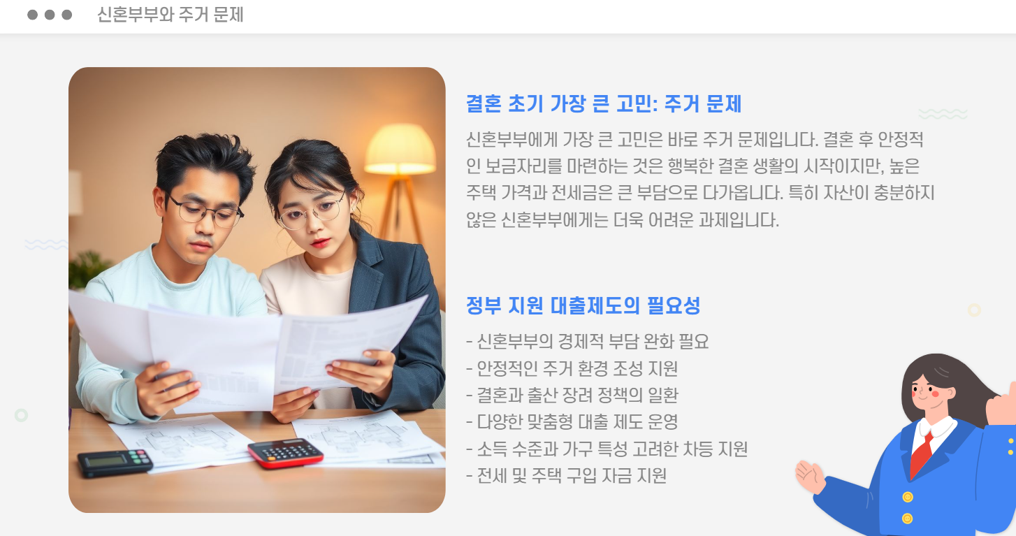 신혼부부와 주거문제