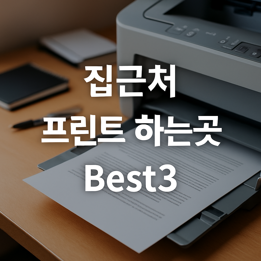 프린터 출력 가능한곳