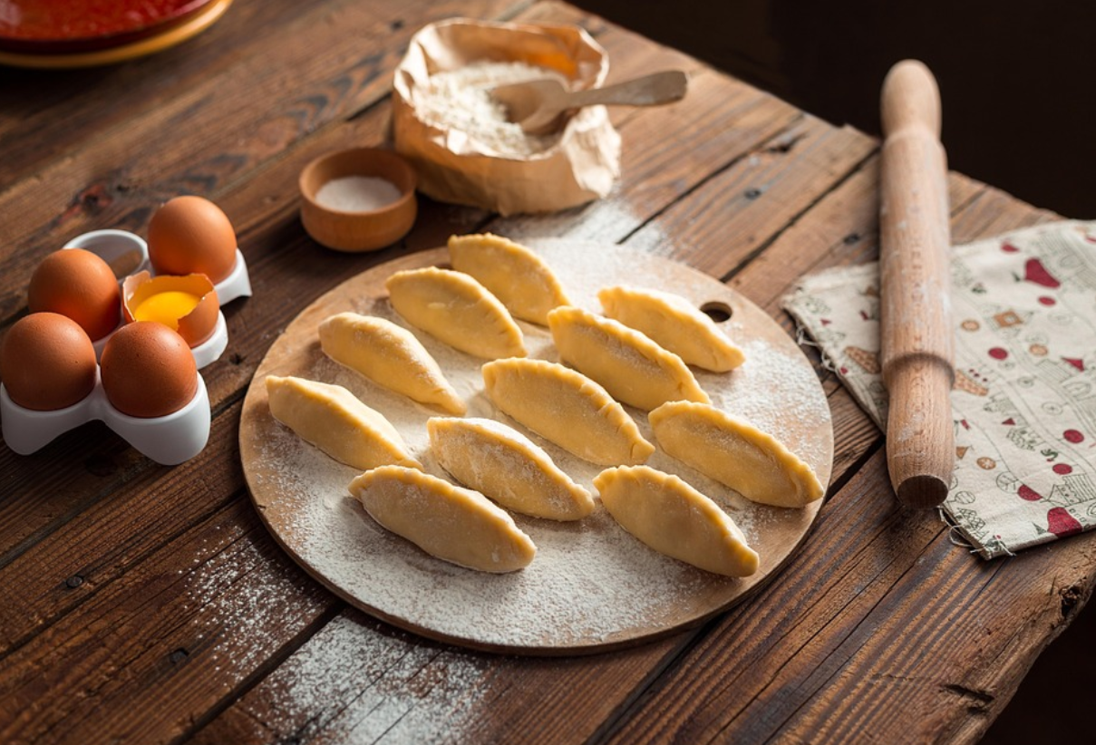 요리 파이 만두