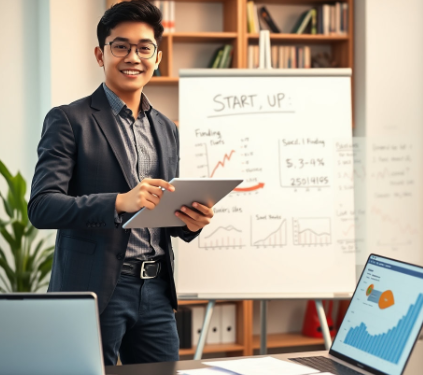 청년창업 자금대출 그림