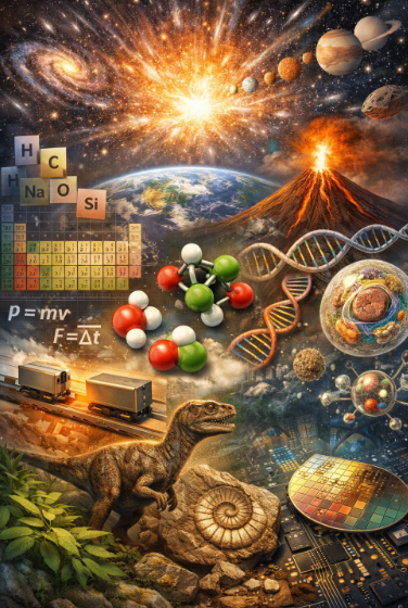 통합과학 공부하는 모습