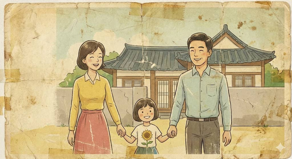 1980년대 한국 가족계획 포스터 '하나만 낳아 잘 키우자'