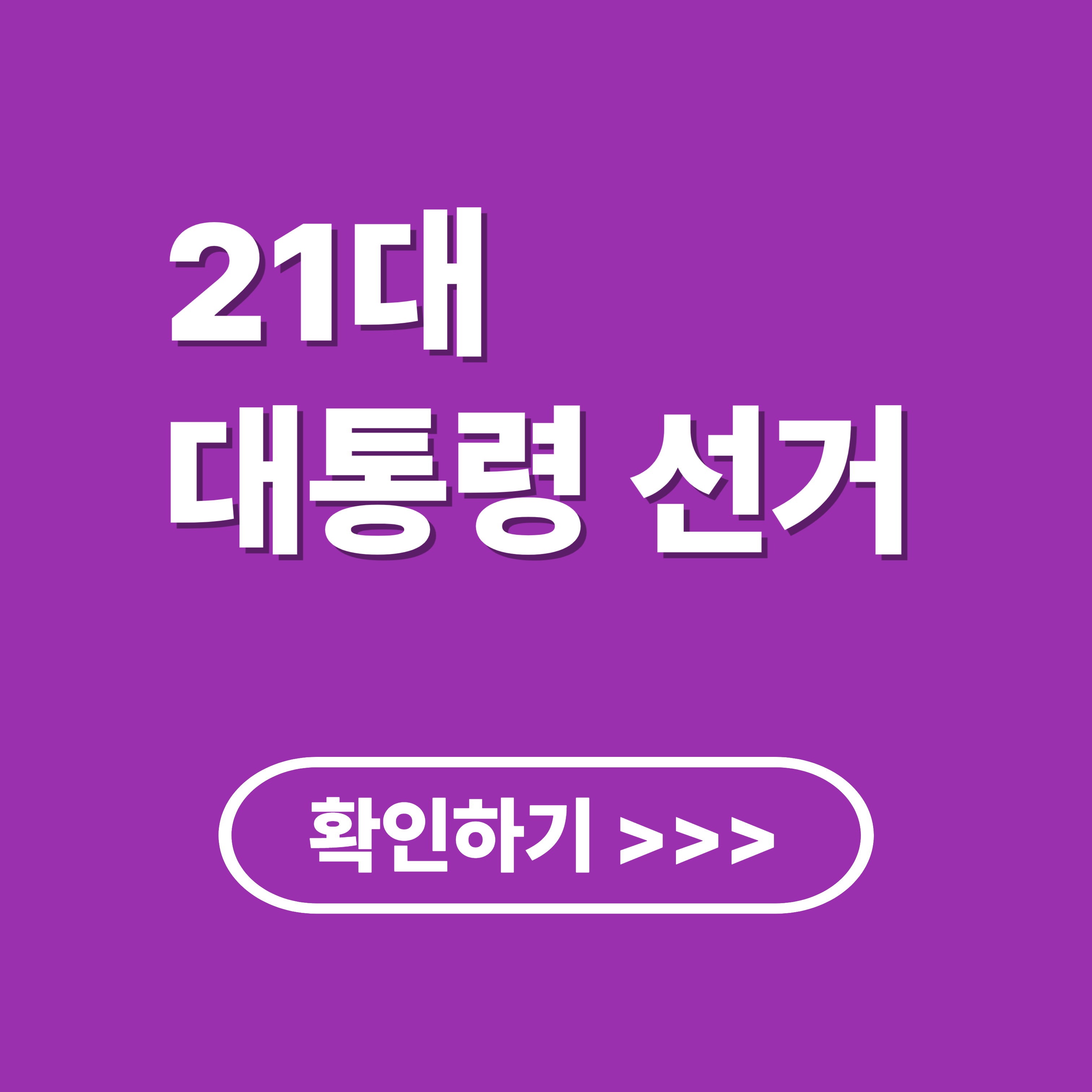 21대 대통령 선거 일정, 공약, 지지율, 테마주 분석