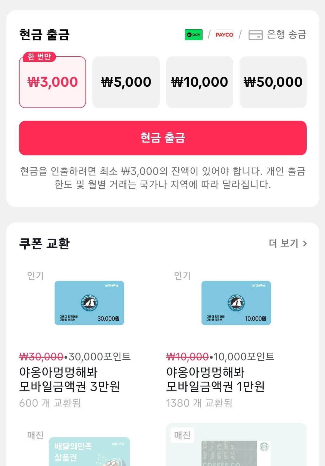틱톡 현금인출