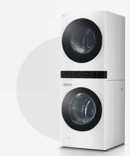 LG전자 트롬 오브제컬렉션 워시타워 W20WHN 드럼세탁기 + 건조기 24kg+20kg