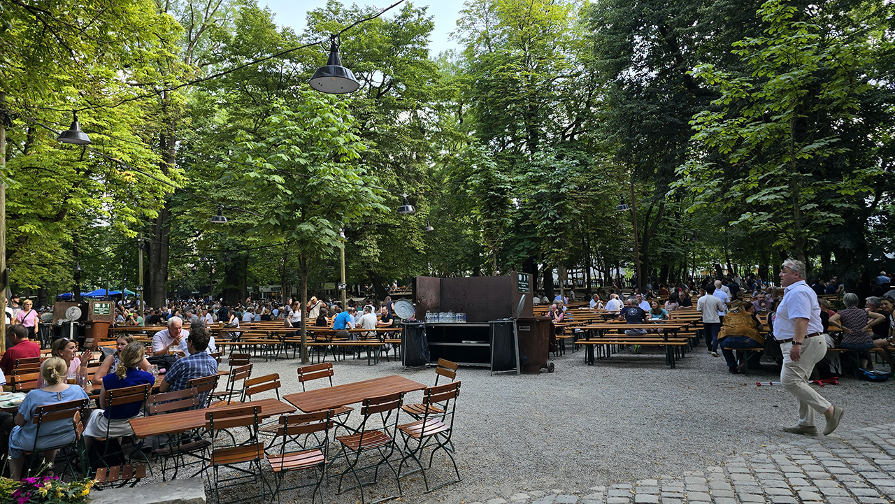 뮌헨 아우구스티너 켈러 양조장 비어가르텐