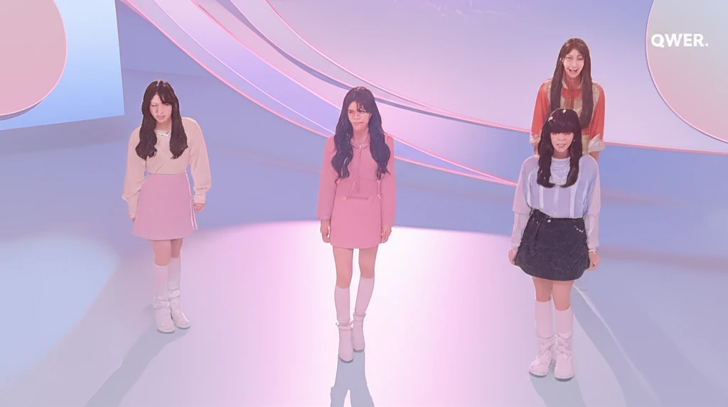 QWER에 냥뇽녕냥 히나가? 새로운 ..