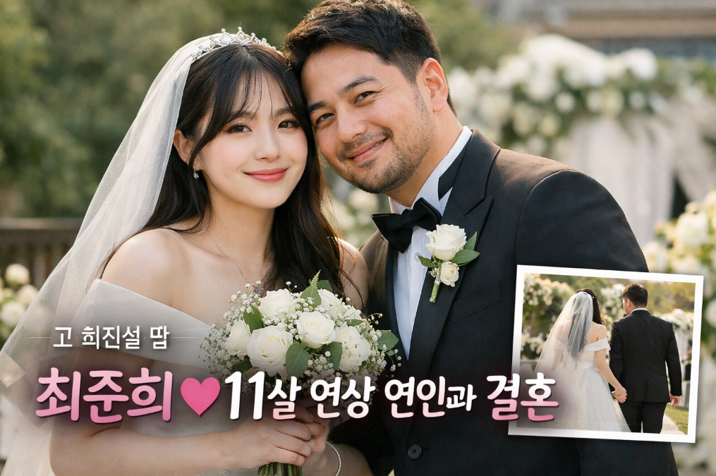 최준희 11살 연상과 5월 결혼, 행복 가득한 근황