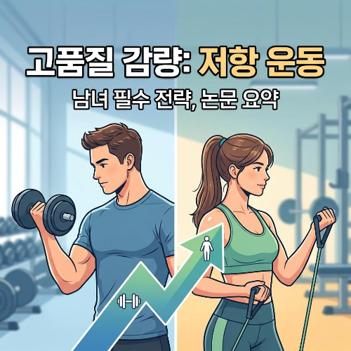 고품질 다이어트, 저항성 운동