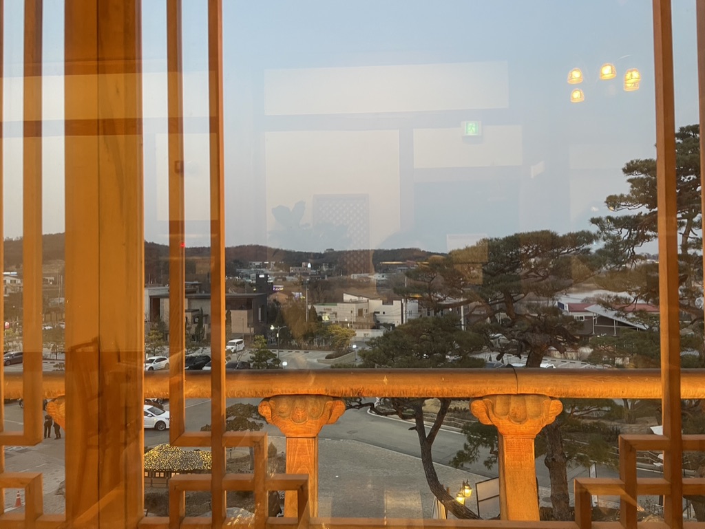 혜경궁 베이커리 3층에서 바라본 바깥 풍경