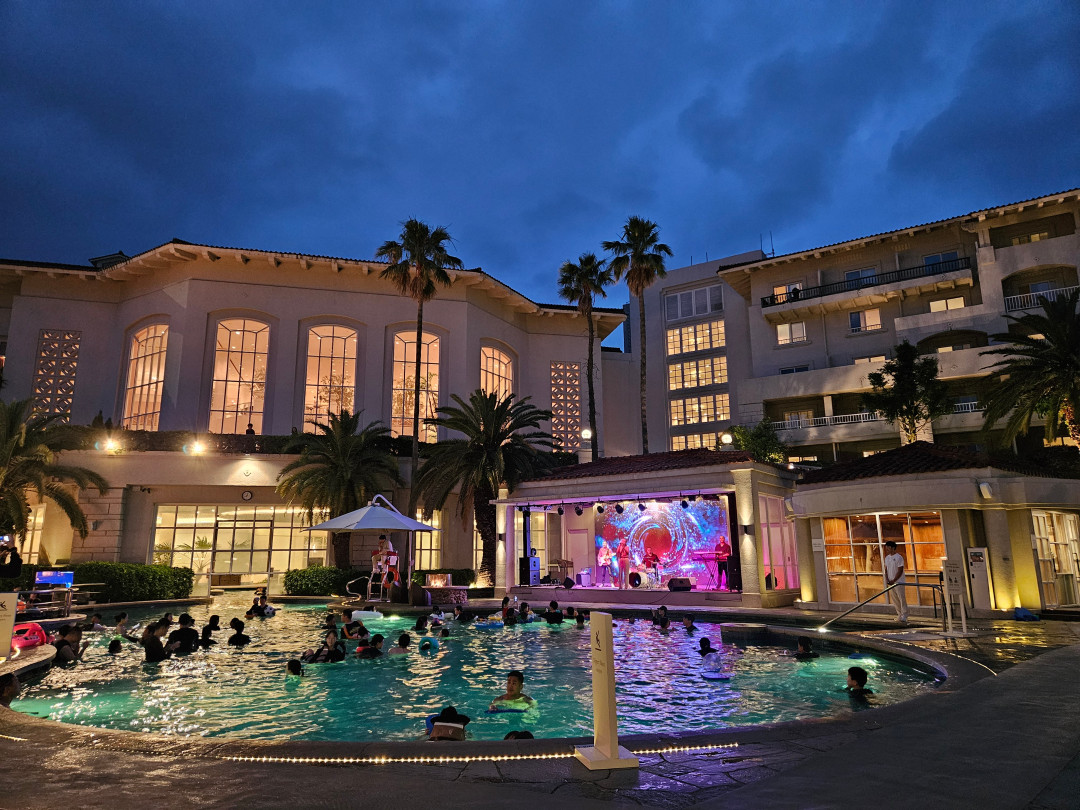 신라호텔 야간 공연