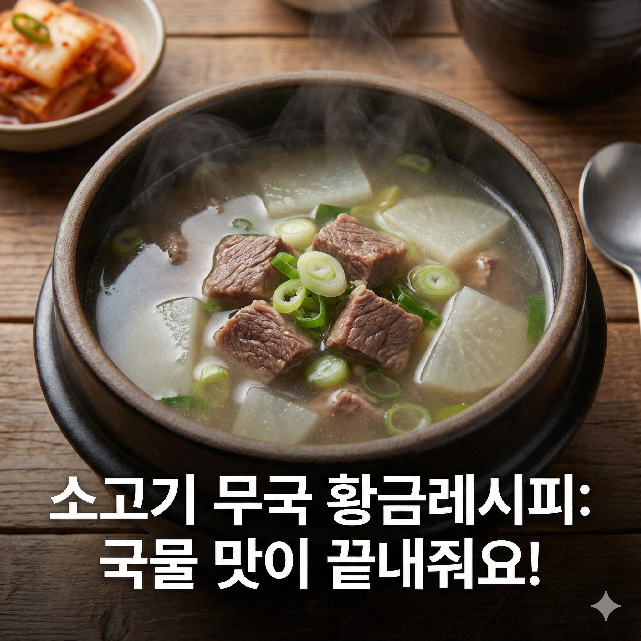 소고기 무국 황금레시피: 시원하고 깊은 국물 맛 내는 비법 총정리
