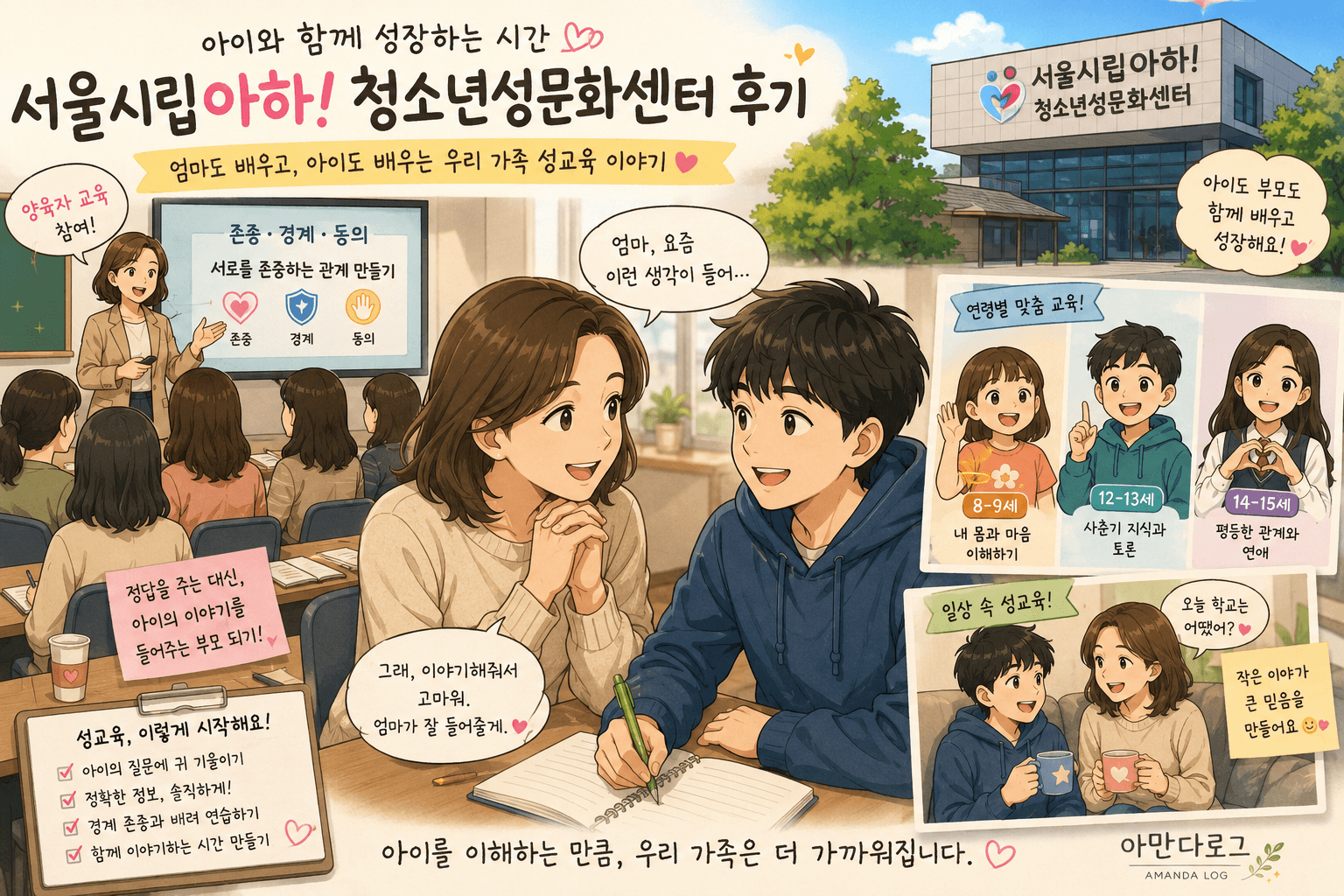 서울시립아하! 청소년성문화센타 후기