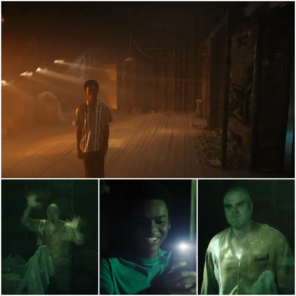 우리 집에 유령이 산다 장면