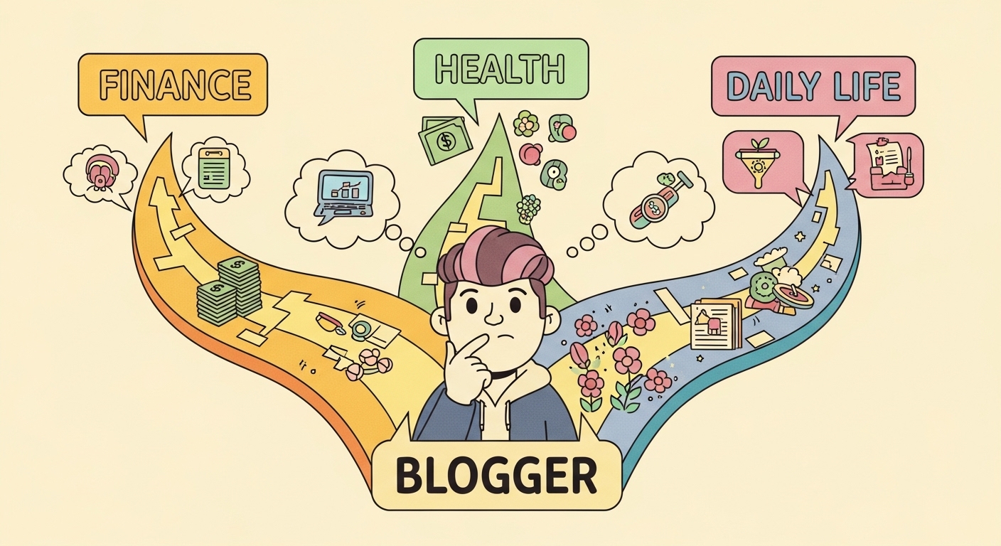 수익이 없는 이유: 블로그 주제와 틈새 점검