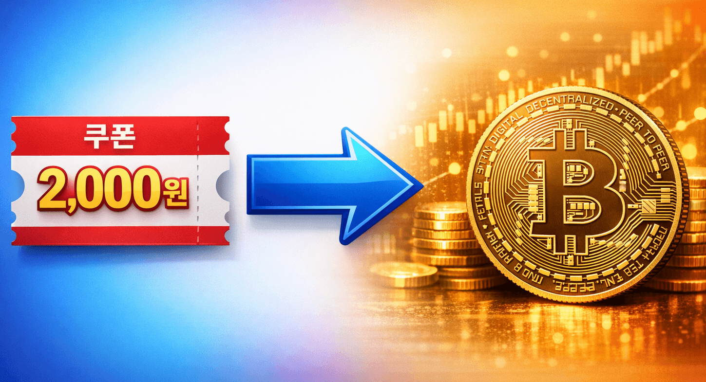 2,000원으로 바꾼 비트코인