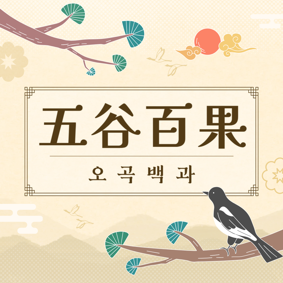 오곡백과(五谷百果) 뜻, 유래, 예문, 반대말, 유의어