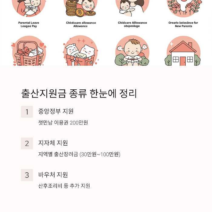 출산 지원금 신청