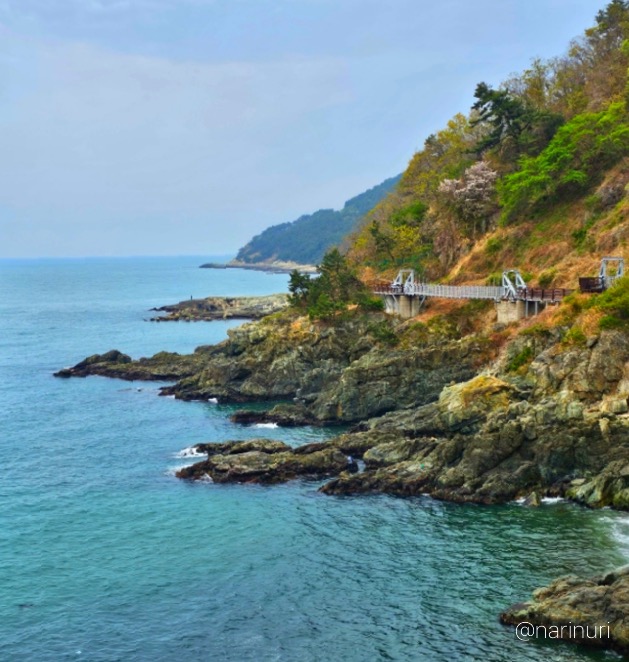 오륙도 이기대 아기랑