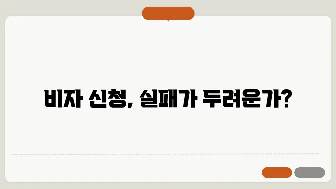 비자 발급 후 주의사항