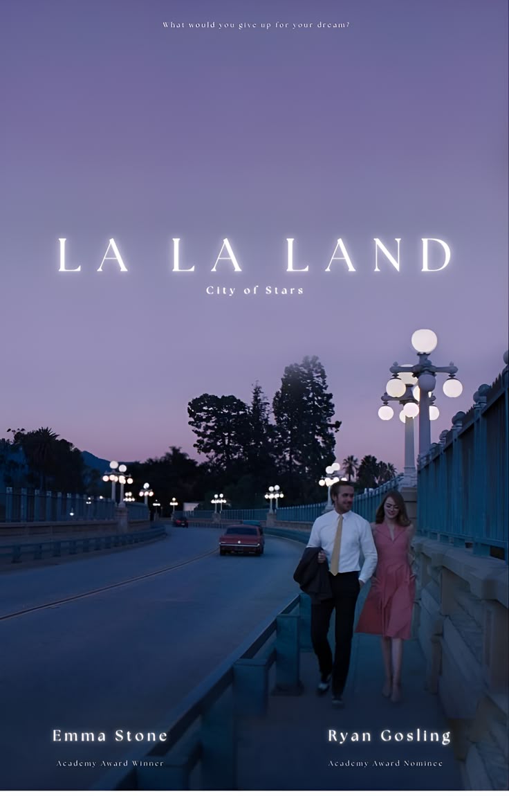 라라랜드 영화 포스터