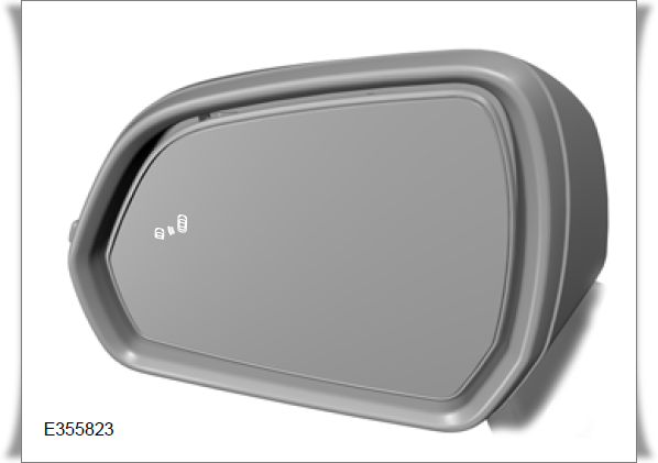 노틸러스 사각지대 경보 사이드미러 표시