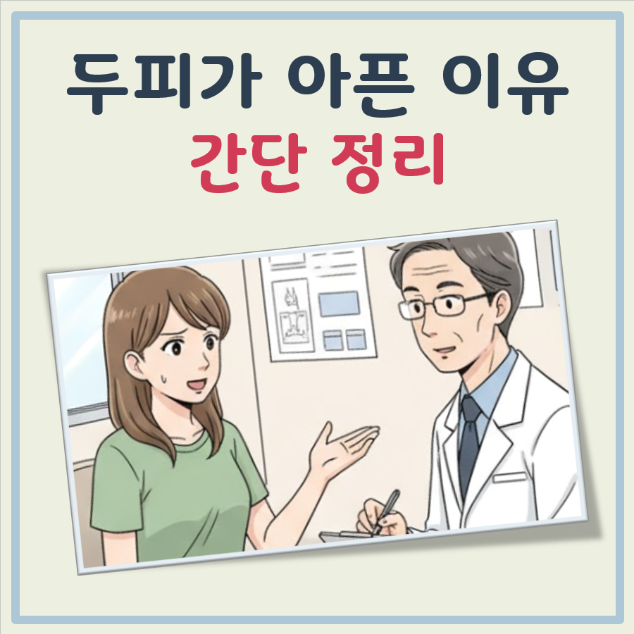 두피가 아픈이유 대표 이미지