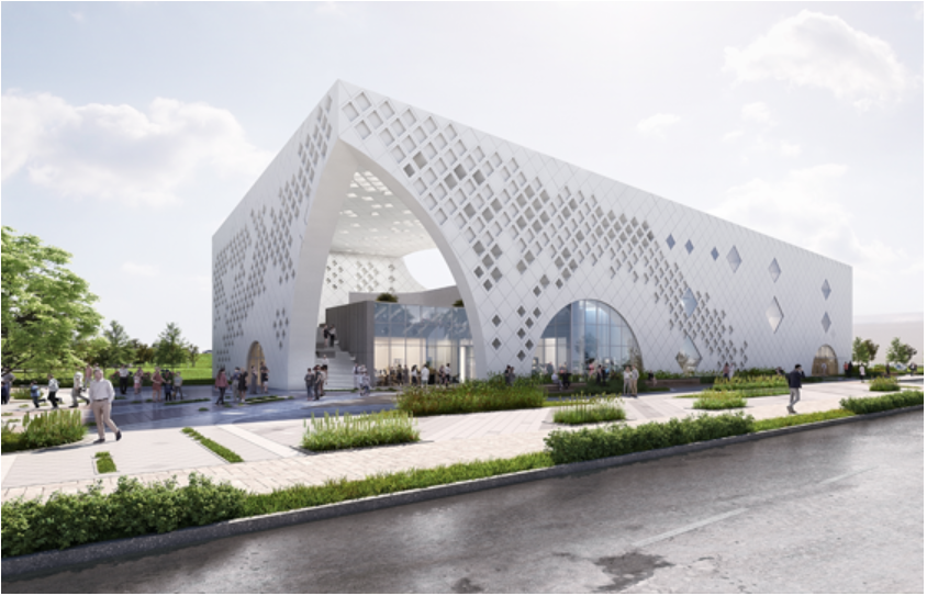 거북섬 해양생태과학관 조감도