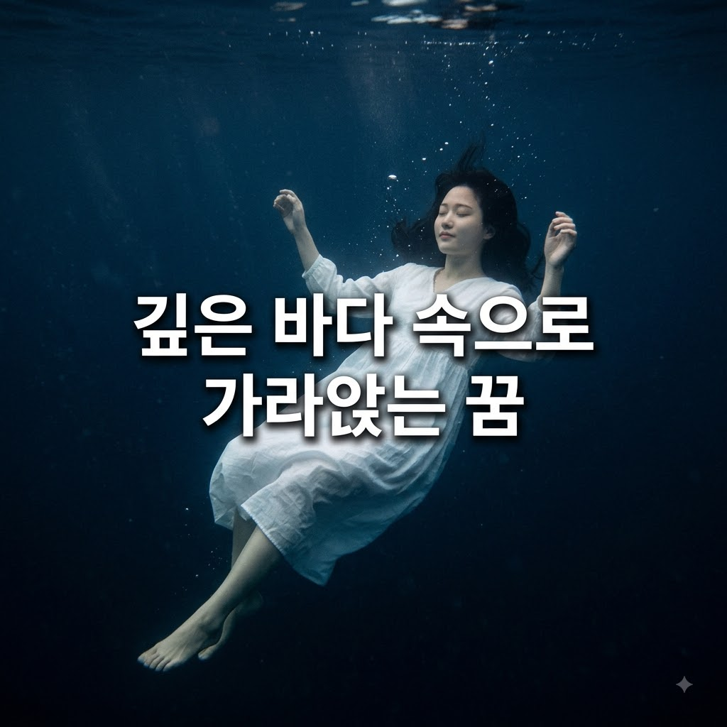 깊은 바다 속으로 가라앉는 꿈
