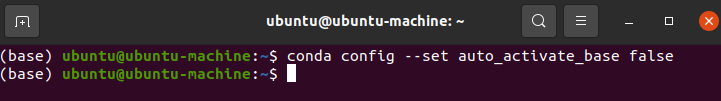 onda config --set auto_activate_base false