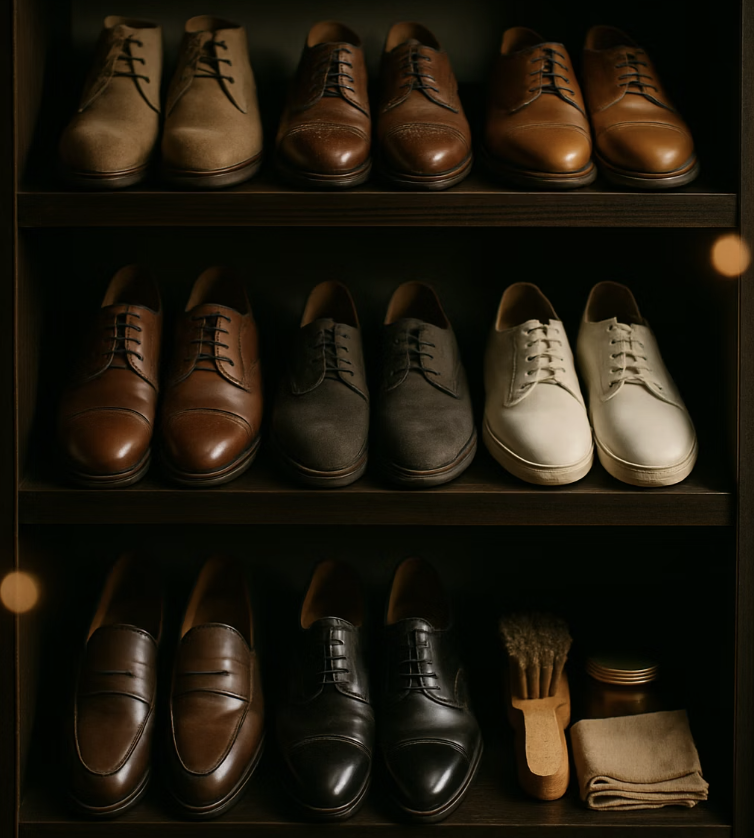 세균의 아파트, 신발 관리