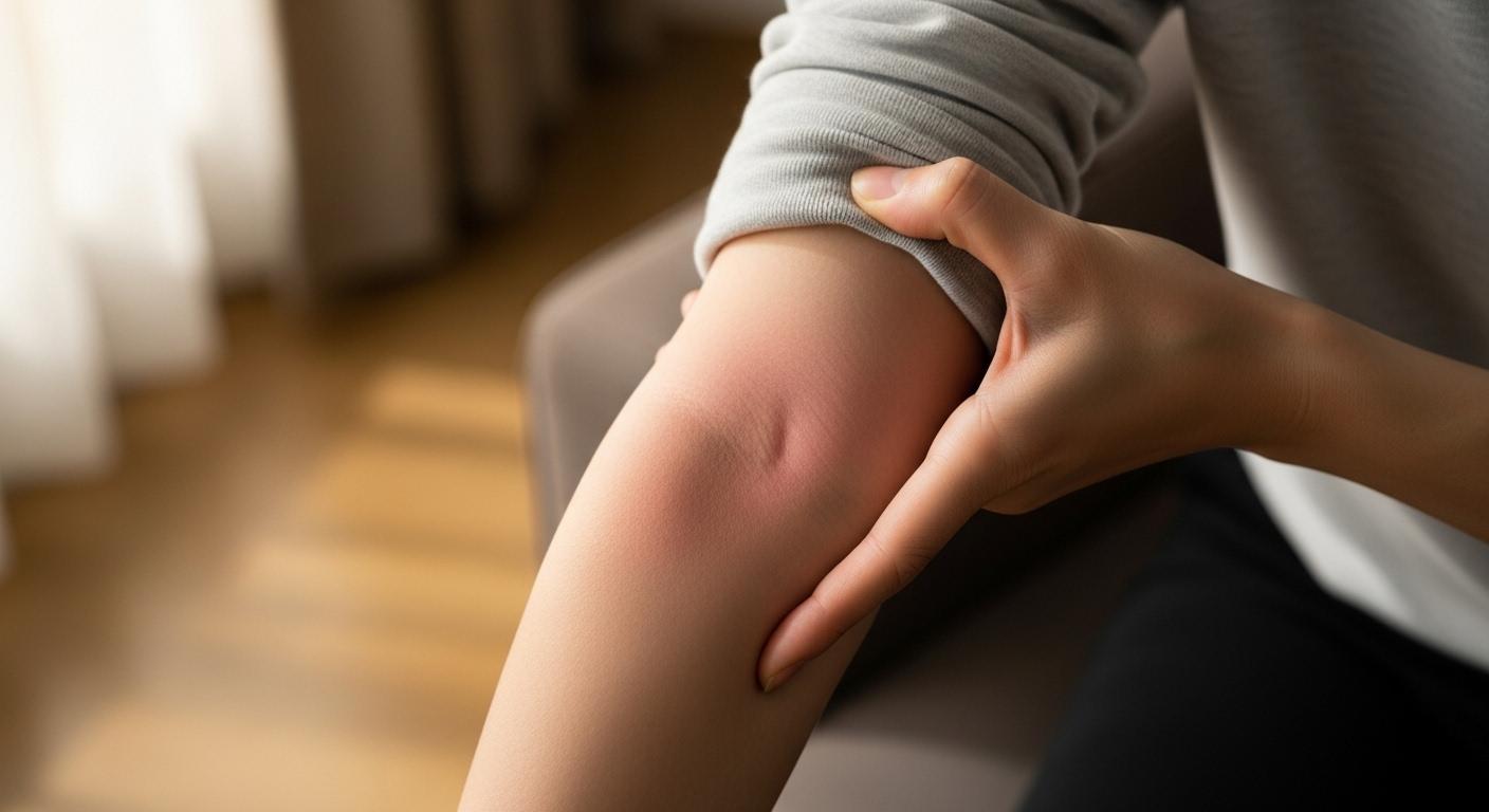 팔뚝살이 아픈이유